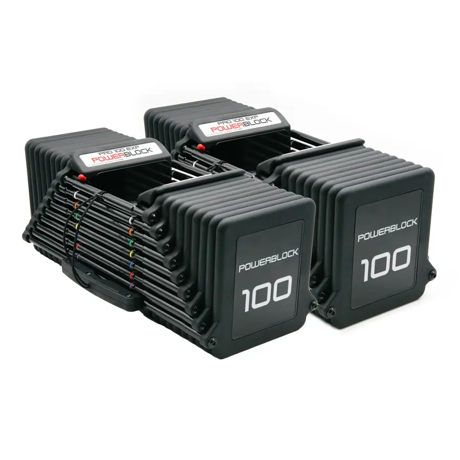 PowerBlock Manual PRO 100 EXP Säädettävä käsipaino | 1–45 kg 