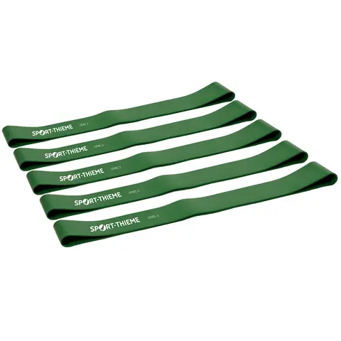 Vastuskuminauhatsett 5 kpl Lateksiton