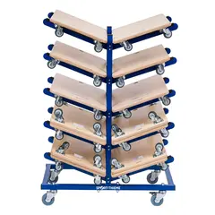 Sport-Thieme | Säilytyskärry Tilaa 20 rullalaudalle