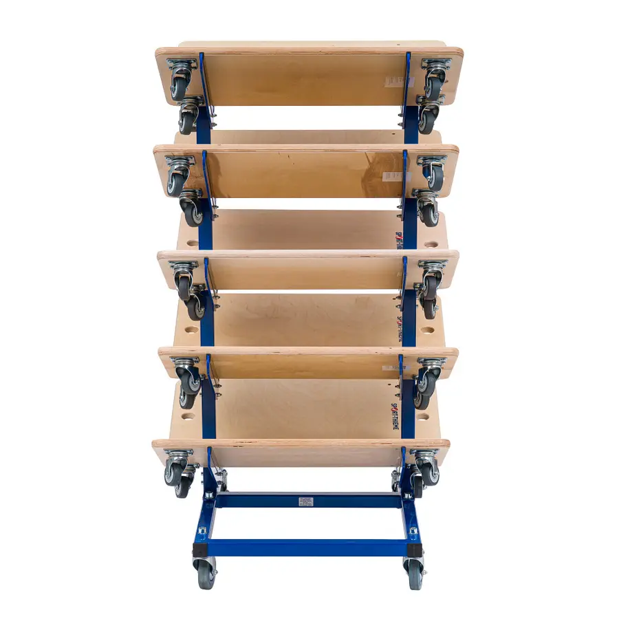 Sport-Thieme | Säilytyskärry Tilaa 20 rullalaudalle 