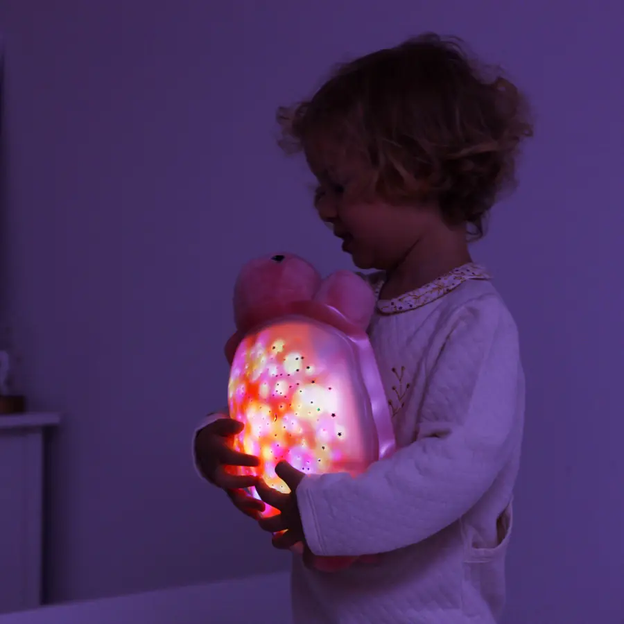 Kilpikonnalamppu Twilight 29,5x20,5x10,5 cm | Pinkki 