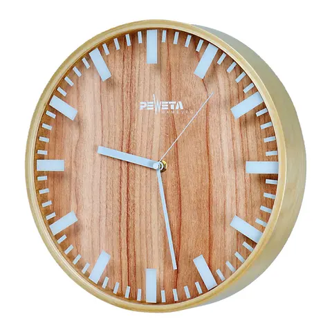 Peweta seinäkello 30 cm Sisäkäyttöön | Paristokäyttöinen | DIN