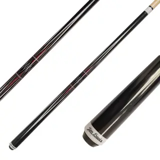 Biljardikeppi Jim Davis Mirage 149 cm 2-osainen | Musta