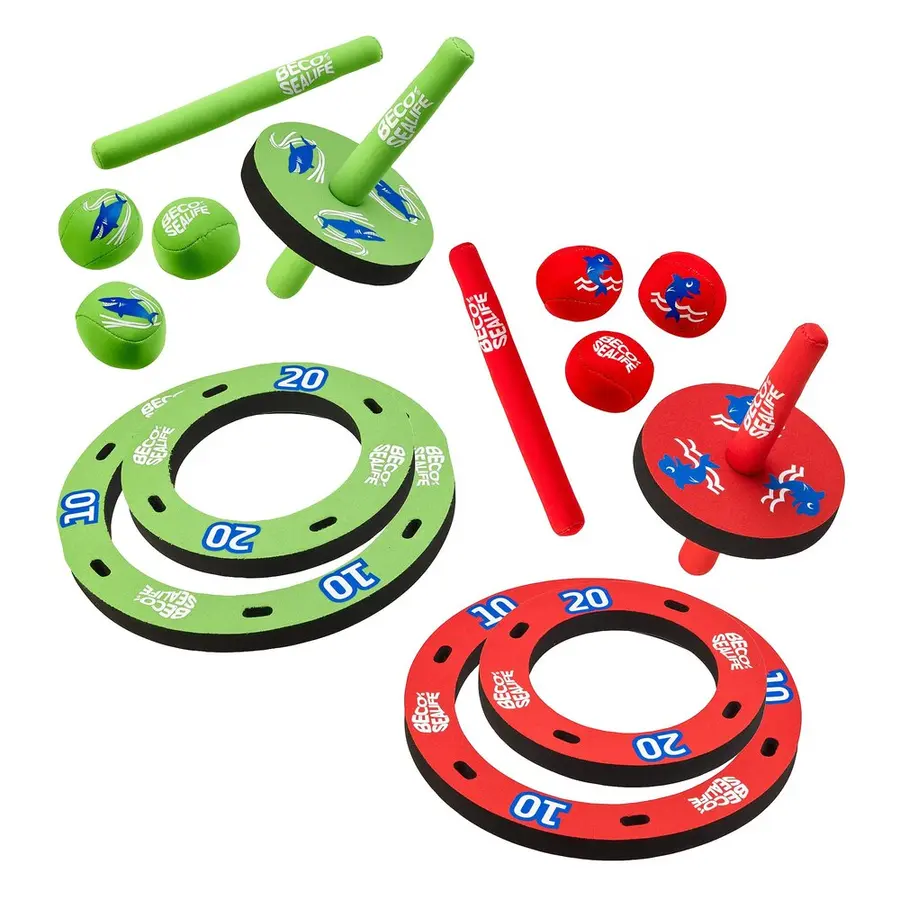 Sealife Beco aktiviteettisetti 3-in-1 Renkaanheitto, pallonheitto ja sukellus 