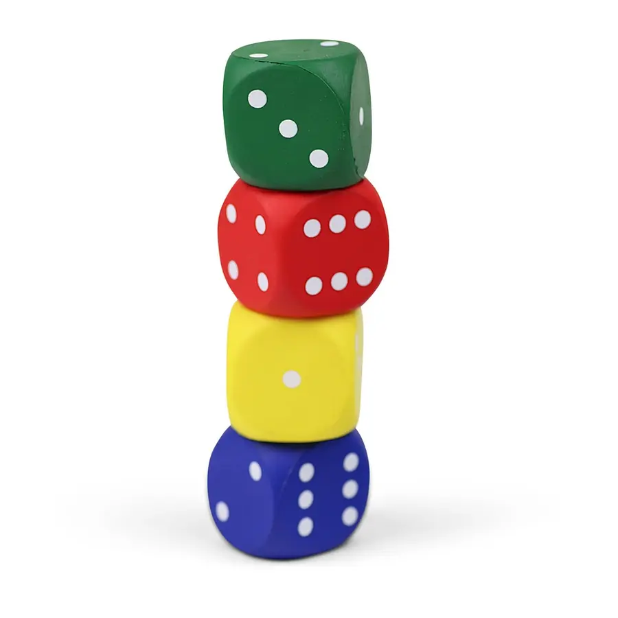 Dices 4 x 4 x 4 cm 