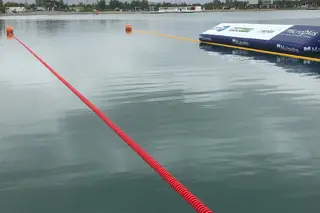 Malmsten | Ratak&#246;ysi Open Water 25 m | Keltainen ja punainen