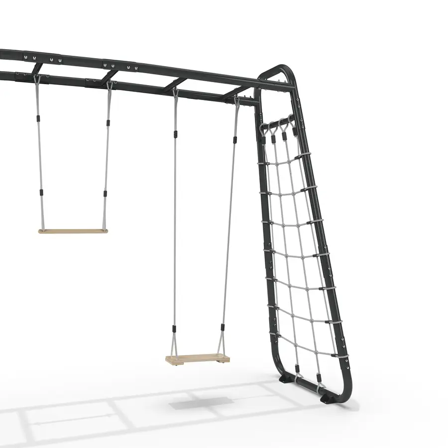Exit | GetSet Kiipeilyverkko 100x210 cm | Vaaleanharmaa 