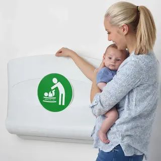 Wall Mounted Baby Changing Unit