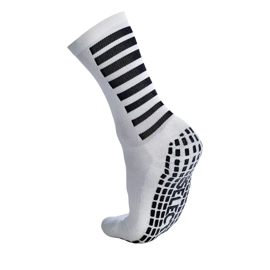 Select | Sports Socks Grip V23 Liukuestesukat | Valkoinen | 32-35 