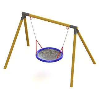 Keinuteline py&#246;re&#228;ll&#228; profiililla Linnunpes&#228;keinulle