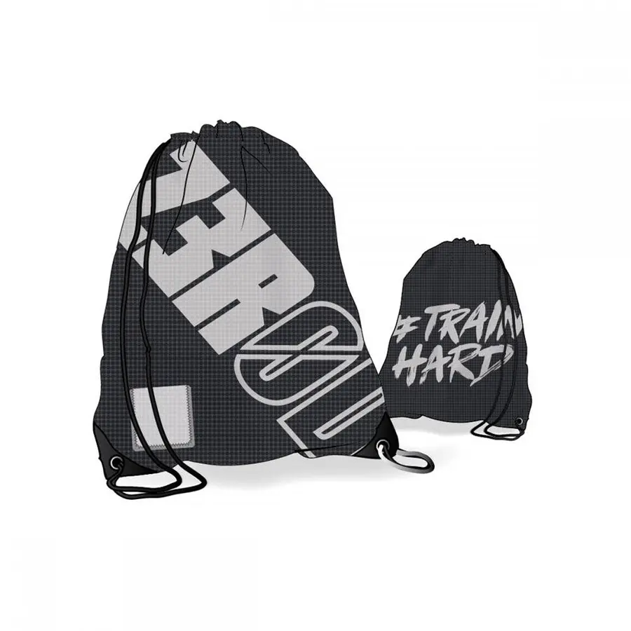 ZEROD Swimmer Bag Musta / Harmaa Verkkokassi 