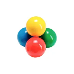 Universal Balls Medium / 6R-6Y-6B- 6G Set of 24 pcs