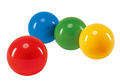 Freeball -kumipallo 12,5 cm (4 kpl) Kevyt kumipallo - lateksiton