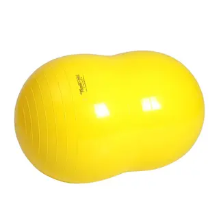 Physio Roll - Peanutball 55x90 cm Gul lateksfri terapi- og treningsball