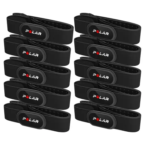 Polar H10 | Sykevyö 10 kpl | Musta | Koko: M-XXL