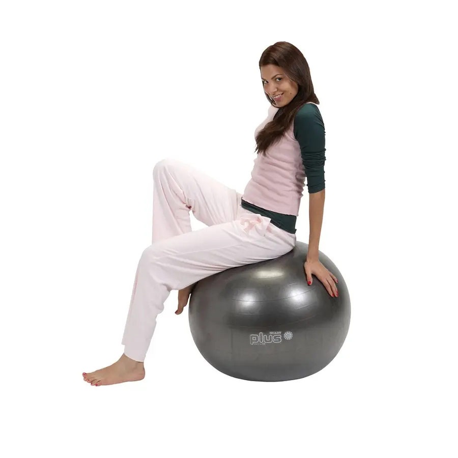 Gymnic Plus pallo 65 cm musta Korkealaatuinen treenipallo 