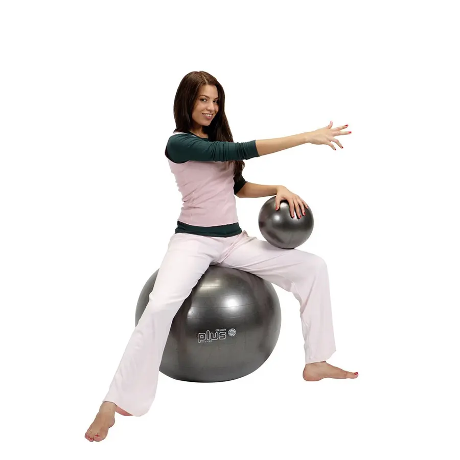 Gymnic Plus pallo 65 cm musta Korkealaatuinen treenipallo 