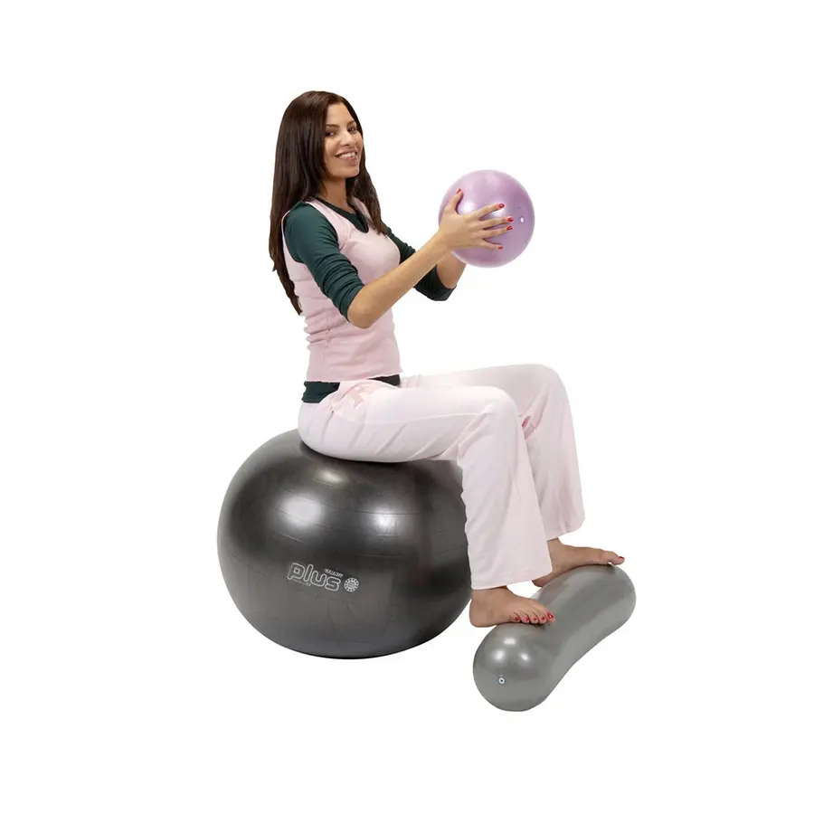 Gymnic Plus pallo 65 cm musta Korkealaatuinen treenipallo 