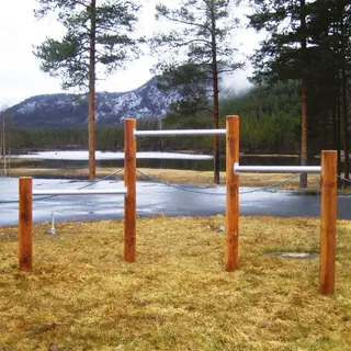 Kolminkertainen Voimistelutanko 3,2x0,5 m