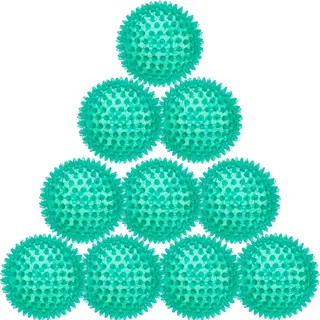 Piggball Reflex Hard 10 cm | 10 stk. 10 grønn massasjeballer
