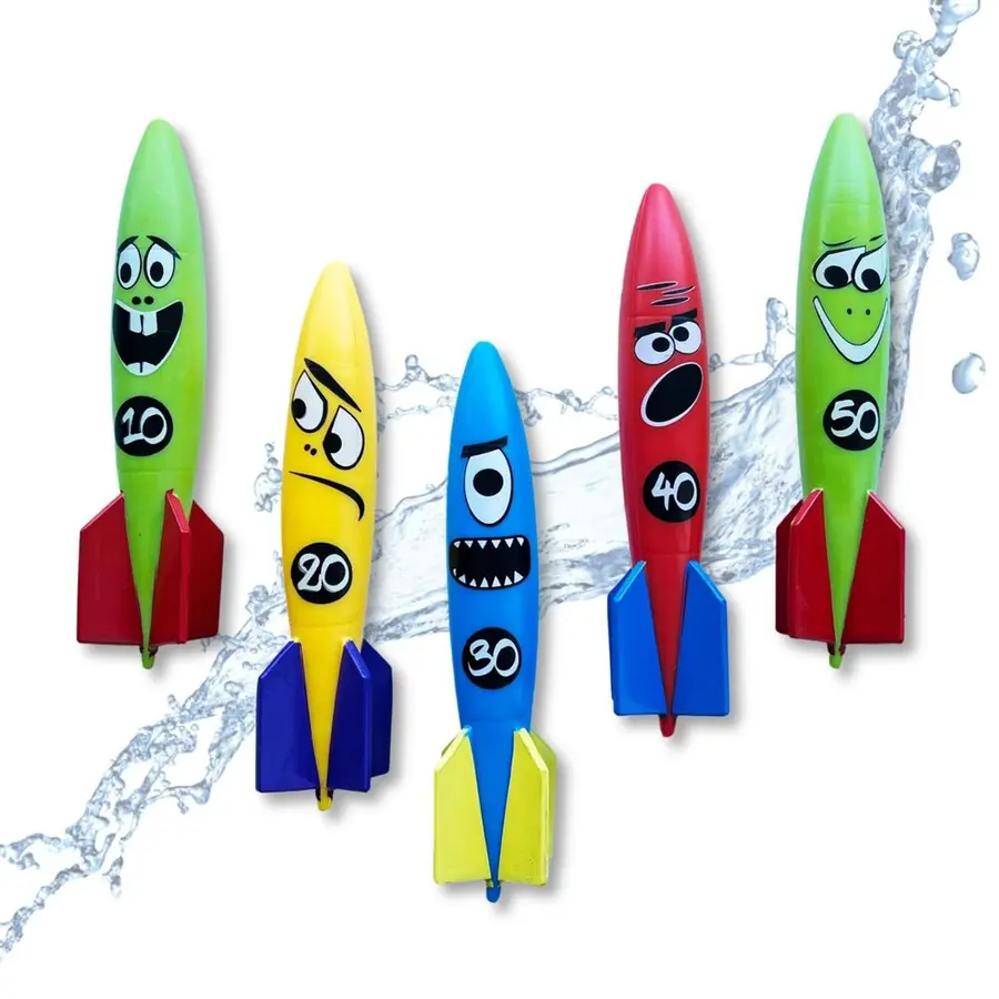 Sukelluslelu Rocket Divers 5 kpl 
