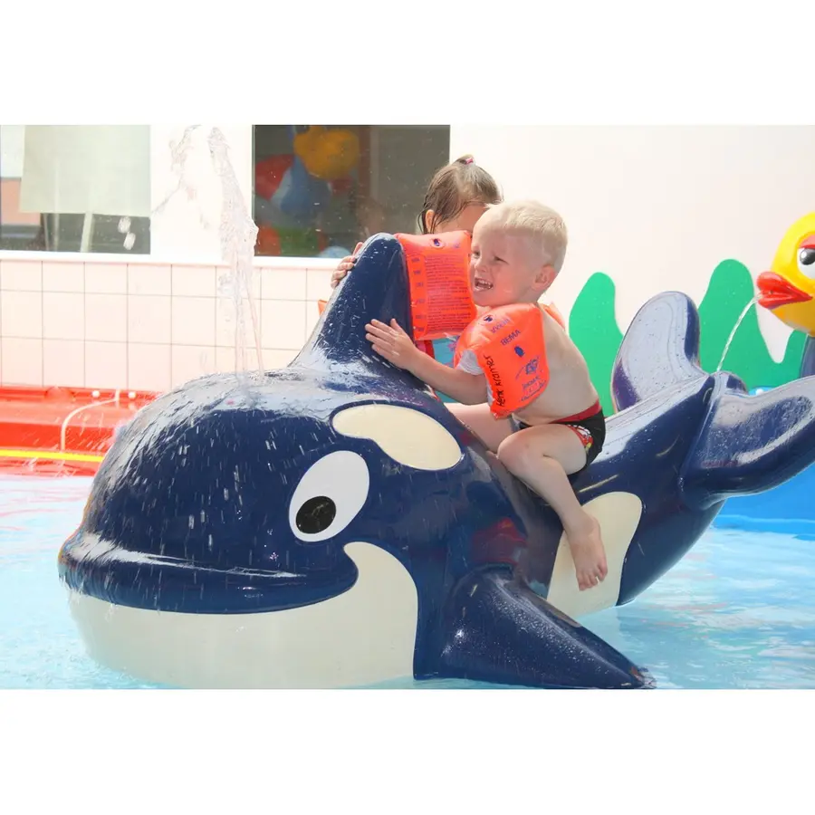 Aqua Drolics Orca Vesilelu uima-altaisiin ja vesipuistoihi 