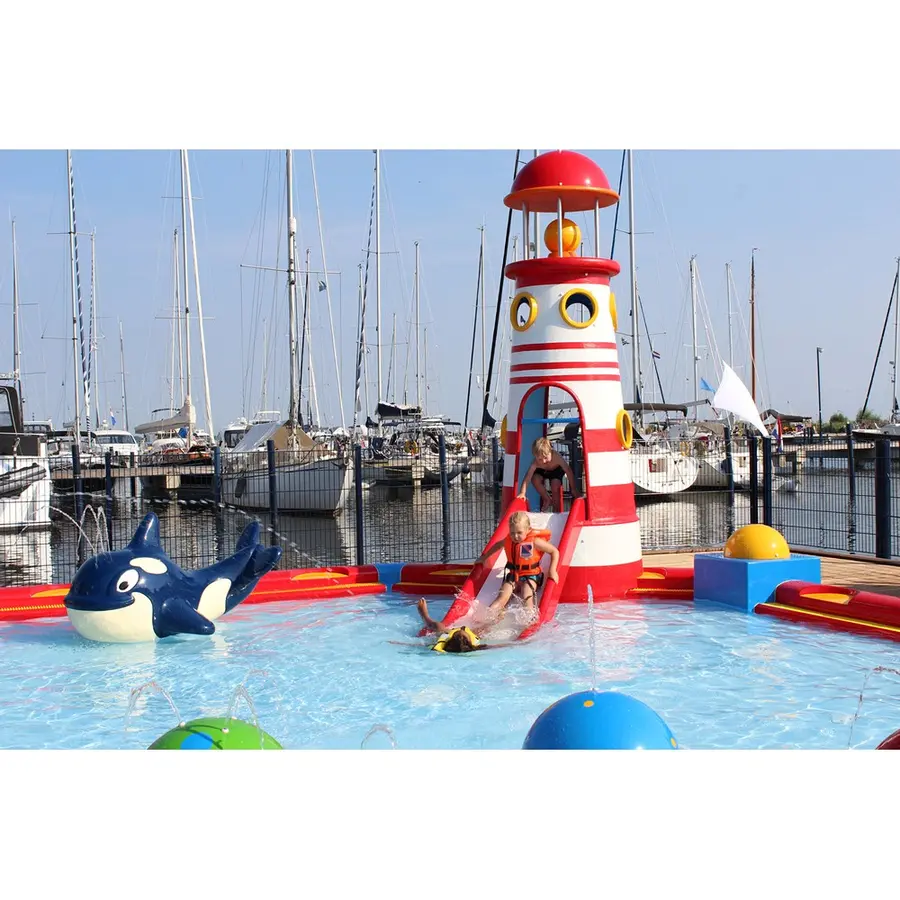 Aqua Drolics Orca Vesilelu uima-altaisiin ja vesipuistoihi 