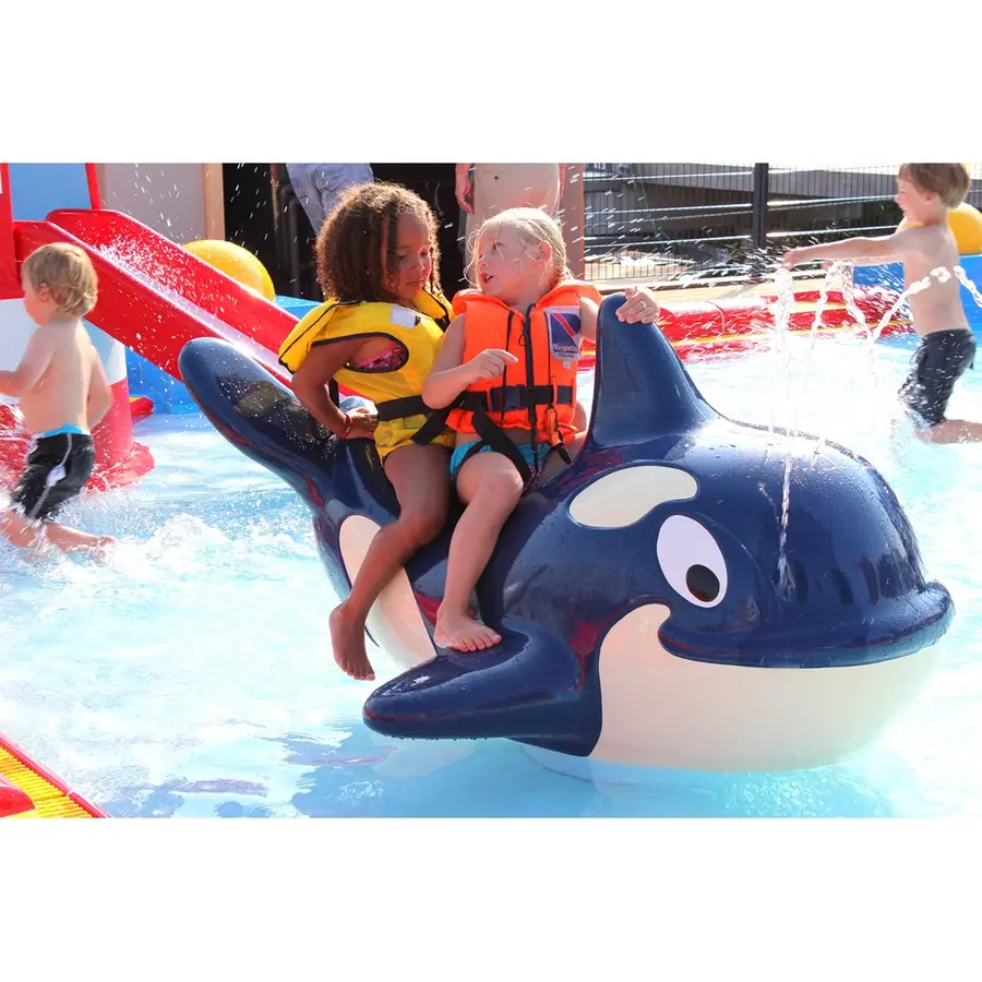 Aqua Drolics Orca Vesilelu uima-altaisiin ja vesipuistoihi 