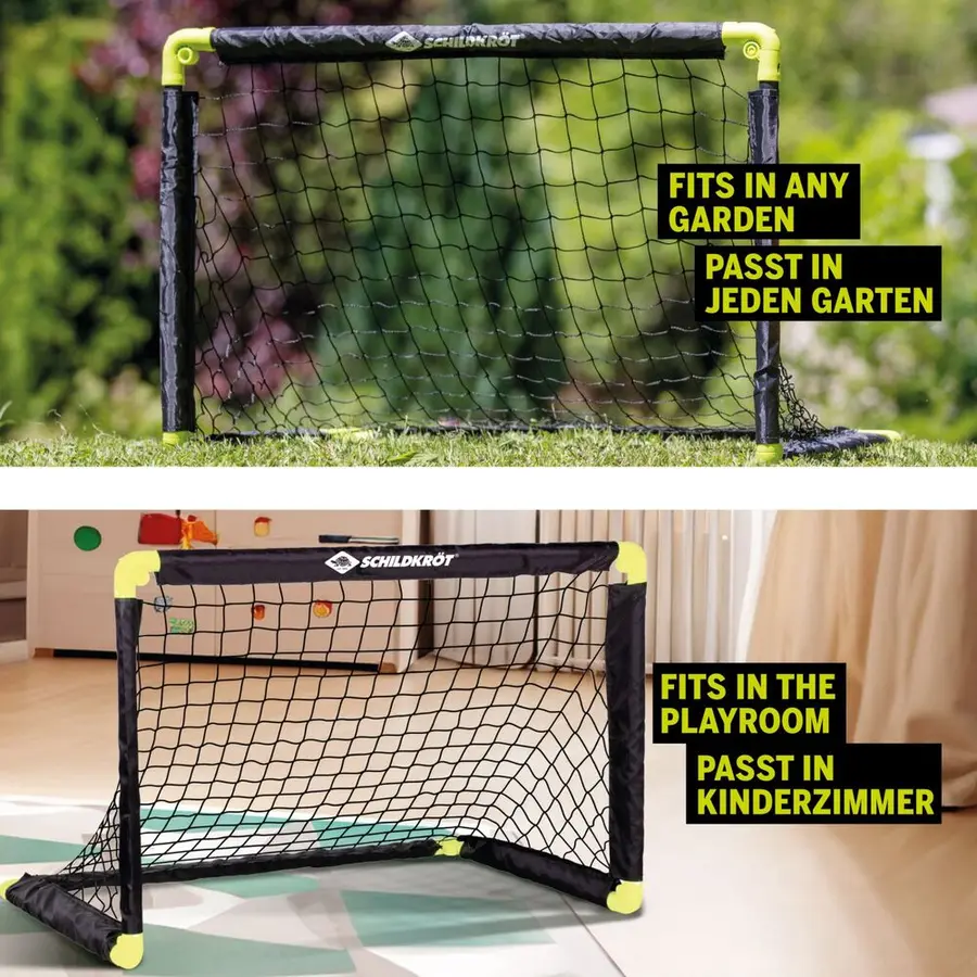 Schildkröt | Jalkapallomaalit | 2 kpl 90x60 cm | Taitettavat maalit 