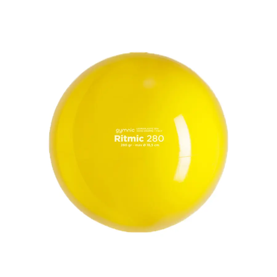 Voimistelupallo 18,5 cm | Keltainen Harjoituspallo 280 g 
