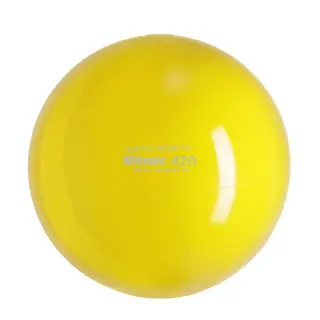 RG Ball Ritmic 18 cm | 420 gram Trening- og konkurranseball | Gul