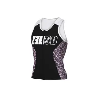 Zerod | Racer Woman Top Black Lotus