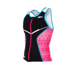 ZEROD racer TOP | Women  M Black / Pink