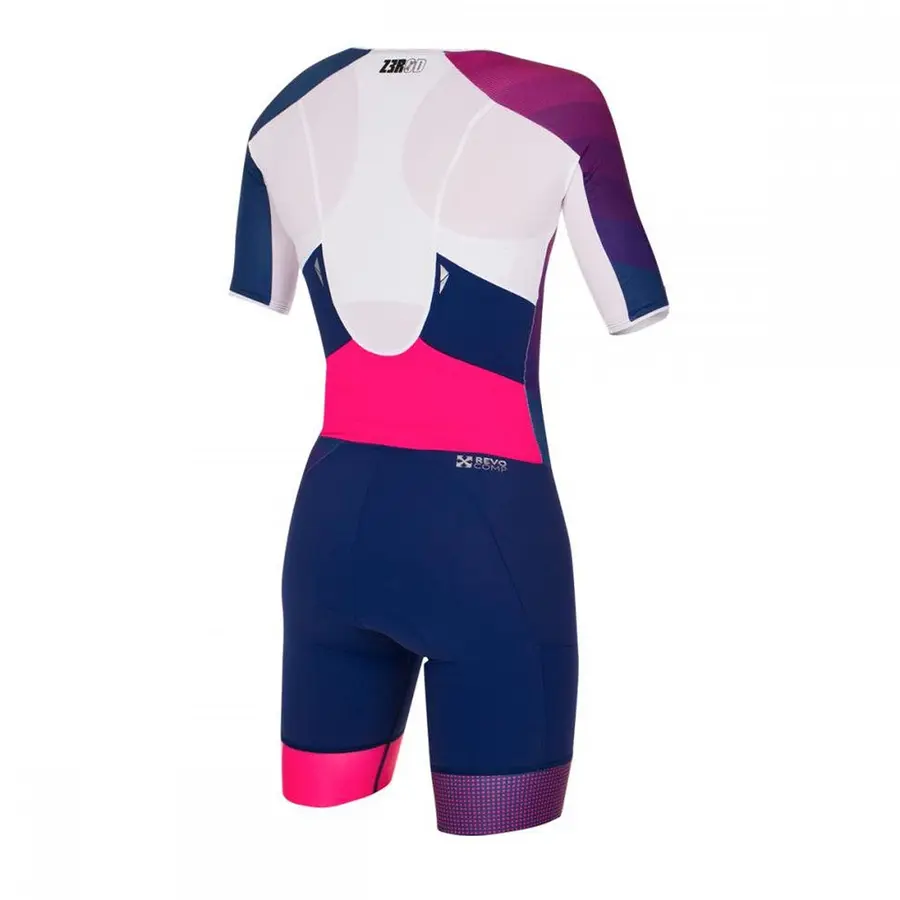 ZEROD racer TTSUIT | Women XS Dark Blue / Pink 