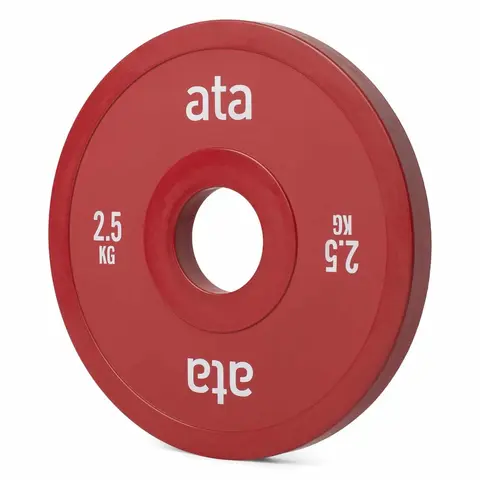 Ata | Levypaino 2 kpl | 2,5 kg | Punainen