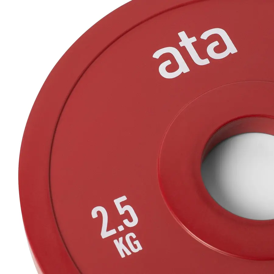 Ata | Levypaino 2 kpl | 2,5 kg | Punainen 