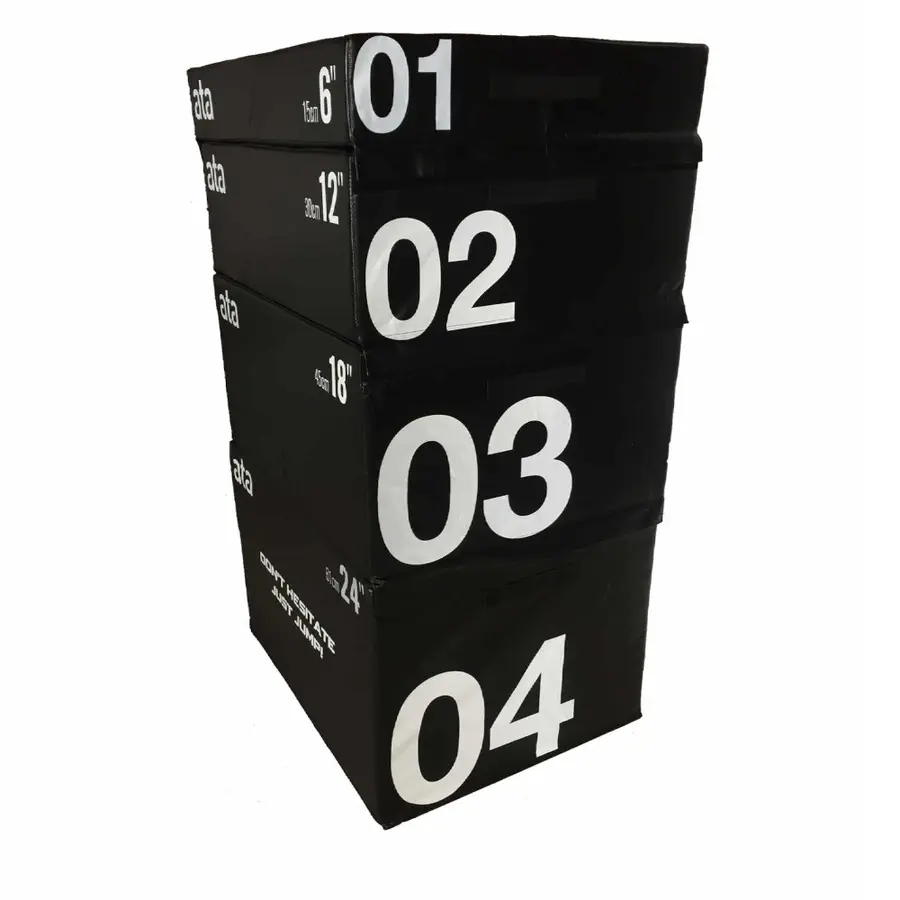 Ata | Hyppylaatikko | Plyo Box 151x91x74 cm | 4 Osaa 