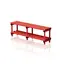 Single benches 150 cm Red 35 