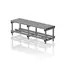 Single benches 150 cm Grey 45 cm 