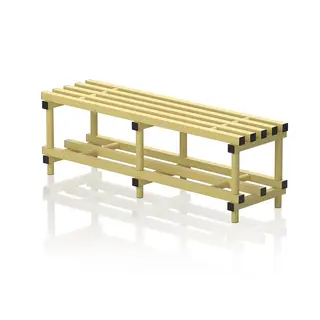 Penkki märkätiloihin 150 cm Keltainen 45 cm