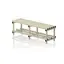 Single benches 200 cm Cream 45 cm 