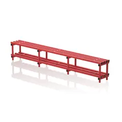 Penkki m&#228;rk&#228;tiloihin 300 cm Punainen 35 cm