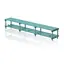 Single benches 300 cm Aqua 45 