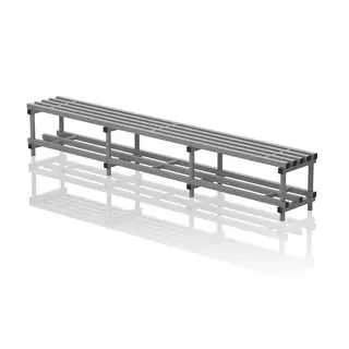 Single benches 300 cm Grey 45