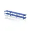 Single benches with bottom shelf 300 x 45 x 49 cm 