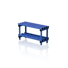 Single benches Blue 90 x 35 x 49 cm