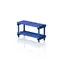 Single benches Blue 90 x 35 x 49 cm 