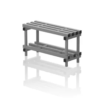Single benches 90 cm Grey 35