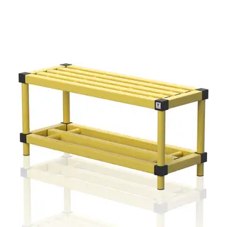 Penkki märkätiloihin 90 cm Keltainen 35 cm
