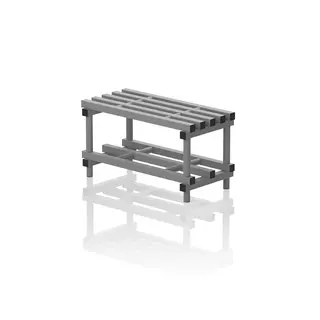 Single benches 90 Grey 45 cm